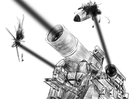 激光武器好似从电影走进现实激光武器，从科幻电影走向现实的高科技利器